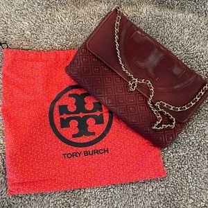 Tory Burch Burgundy Shoulder bag